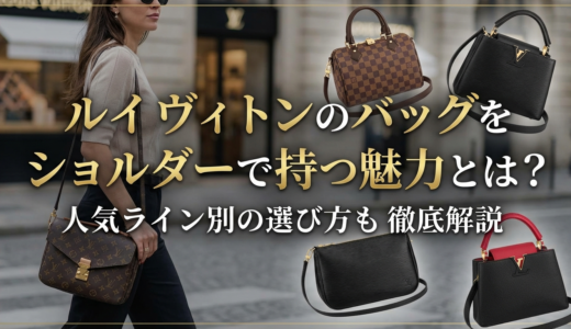 ルイ ヴィトンのバッグをショルダーで持つ魅力とは？人気ライン別の選び方も徹底解説