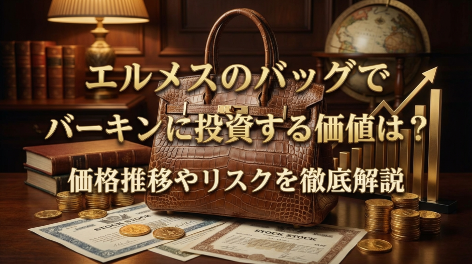 エルメスのバッグでバーキンに投資する価値は？価格推移やリスクを徹底解説