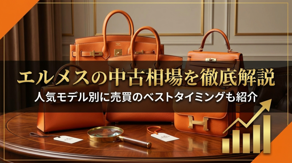 エルメスのバッグの中古相場を徹底解説｜人気モデル別に売買のベストタイミングも紹介