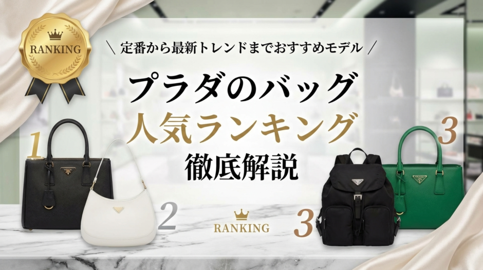 プラダのバッグの人気ランキング徹底解説｜定番から最新トレンドまでおすすめモデル