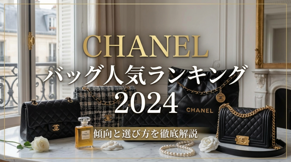 シャネルのバッグの人気ランキング2024年版｜シャネルのバッグの傾向や選び方を徹底解説
