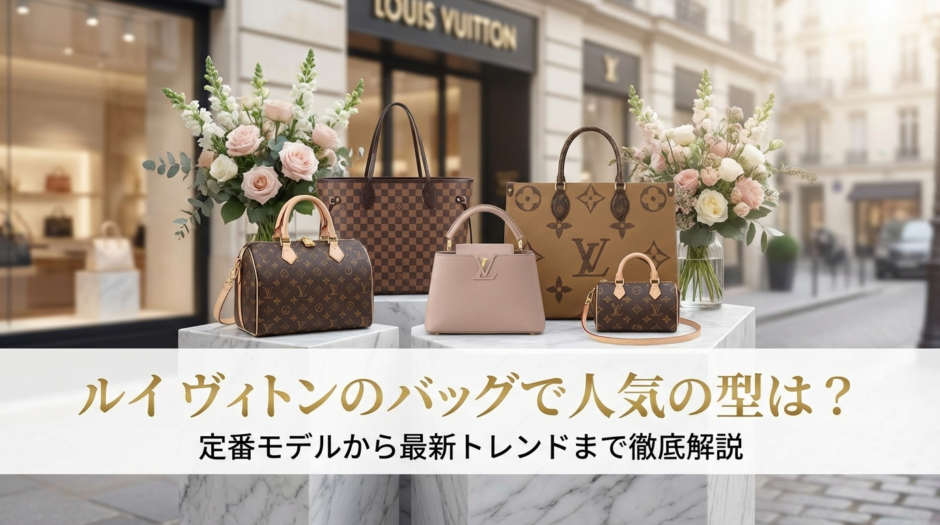 ルイ ヴィトンのバッグで人気の型は？定番モデルから最新トレンドまで徹底解説