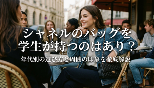 シャネルのバッグを学生が持つのはあり？年代別の選び方と周囲の印象を徹底解説