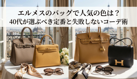 エルメスのバッグで人気の色は？40代が選ぶべき定番と失敗しないコーデ術