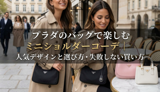 プラダのバッグで楽しむミニショルダーコーデ｜人気デザインと選び方・失敗しない買い方