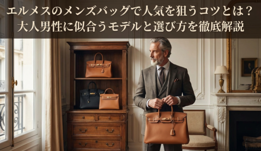 エルメスのメンズバッグで人気を狙うコツとは？大人男性に似合うモデルと選び方を徹底解説
