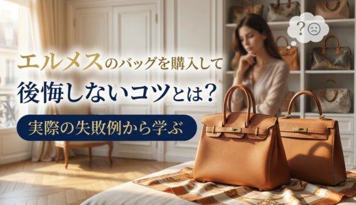 エルメスのバッグを購入して後悔しないコツとは？実際の失敗例から学ぶ賢い選び方