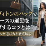 ルイ ヴィトンのバッグでレディースの通勤を格上げするコツとは？人気モデルと選び方を徹底解説