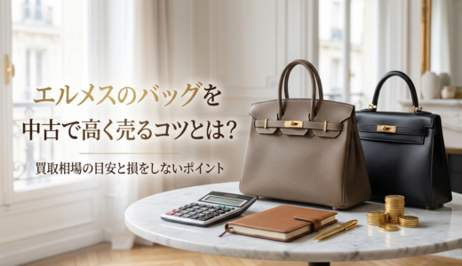エルメスのバッグを中古で高く売るコツとは？買取相場の目安と損をしないポイント