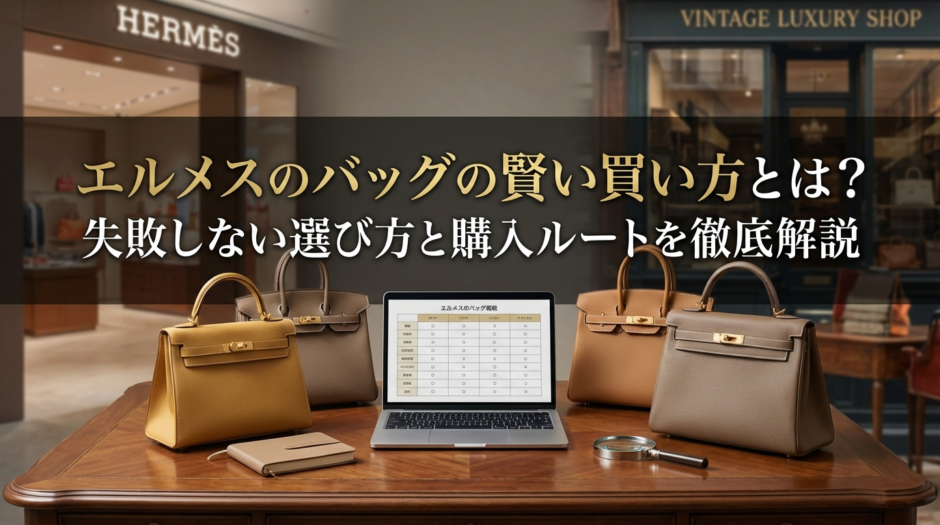 エルメスのバッグの賢い買い方とは？失敗しない選び方と購入ルートを徹底解説