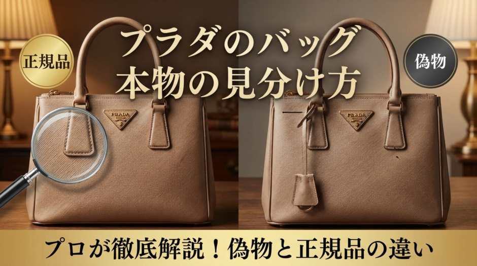 プラダのバッグの本物の見分け方とは？偽物と正規品をプロが徹底解説