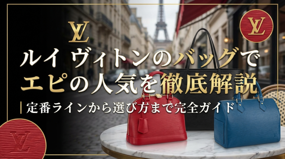 ルイ ヴィトンのバッグでエピの人気を徹底解説｜定番ラインから選び方まで完全ガイド