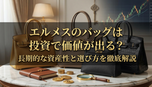 エルメスのバッグは投資で価値が出る？長期的な資産性と選び方を徹底解説